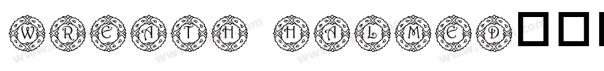 Wreath HalMed字体转换